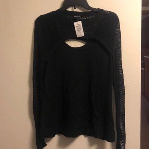 Sexy fitted sweater.